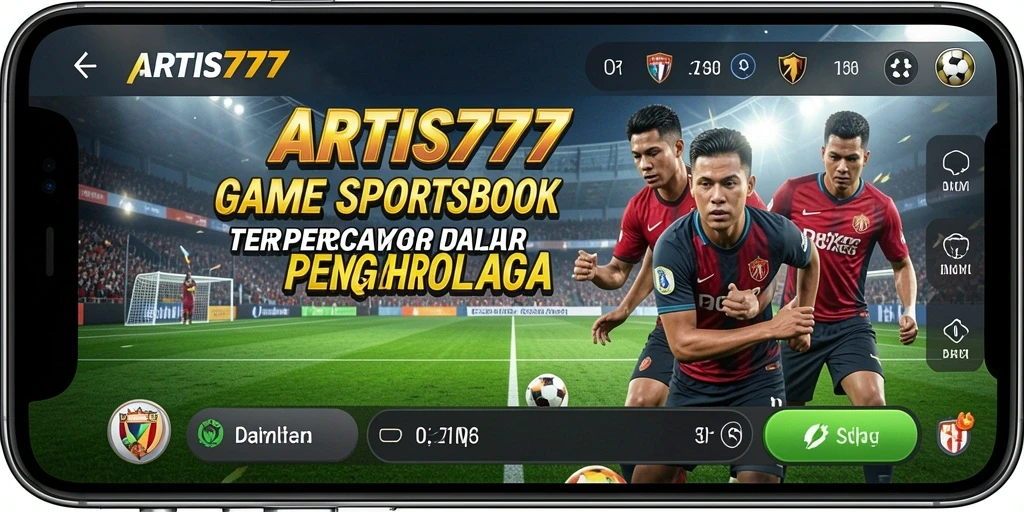Tampilan gameplay ARTIS777 dengan taruhan olahraga yang mendebarkan.