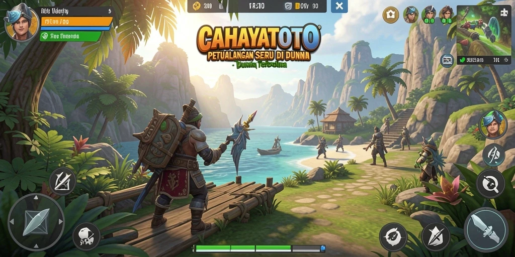 Gameplay seru di dunia terbuka CAHAYATOTO menunggu Anda.