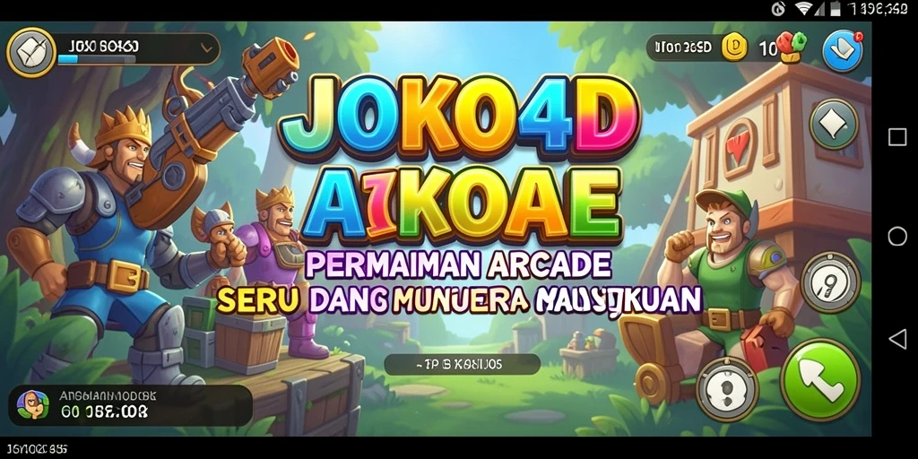 Tampilan gameplay JOKO4D yang penuh warna dan seru.