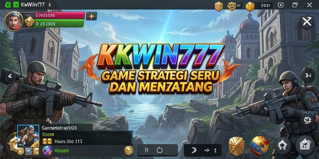 Tampilan gameplay seru dari KKWIN777 dengan strategi mendalam.