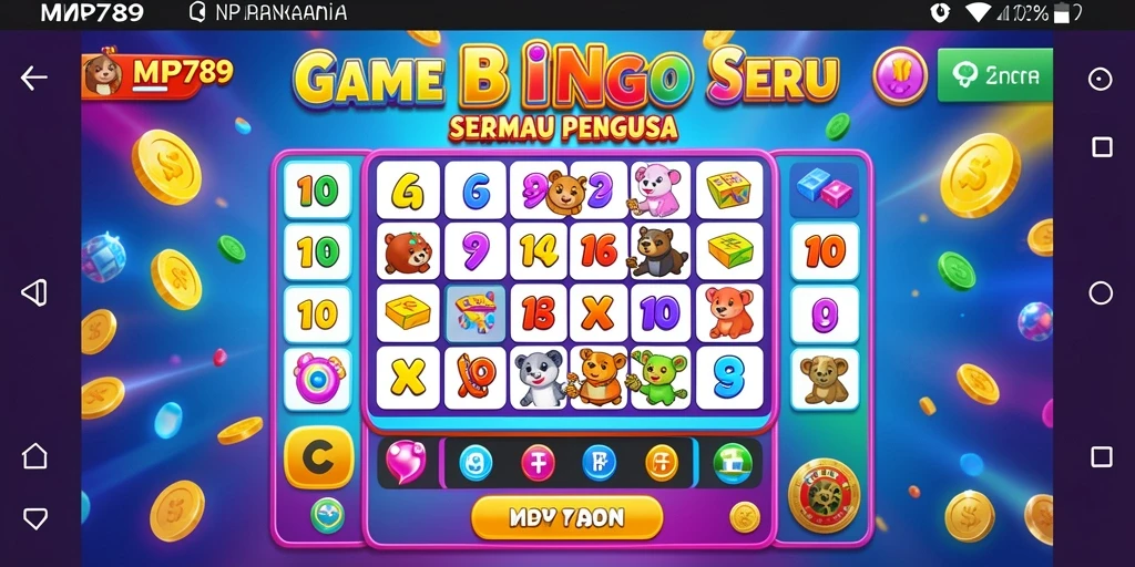 Tangkapan layar dari gameplay seru di MVP789 Bingo.