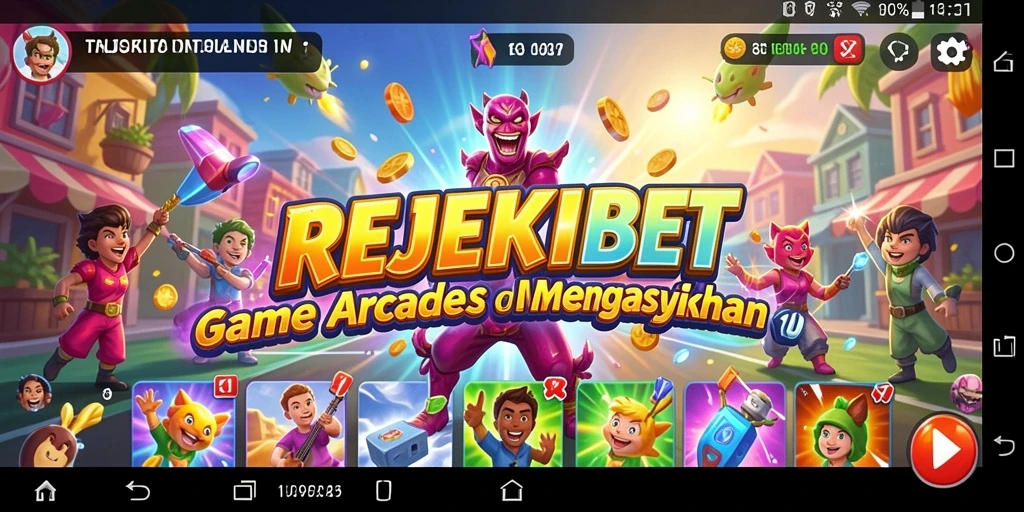 Tampilan gameplay seru dari REJEKIBET yang penuh tantangan.
