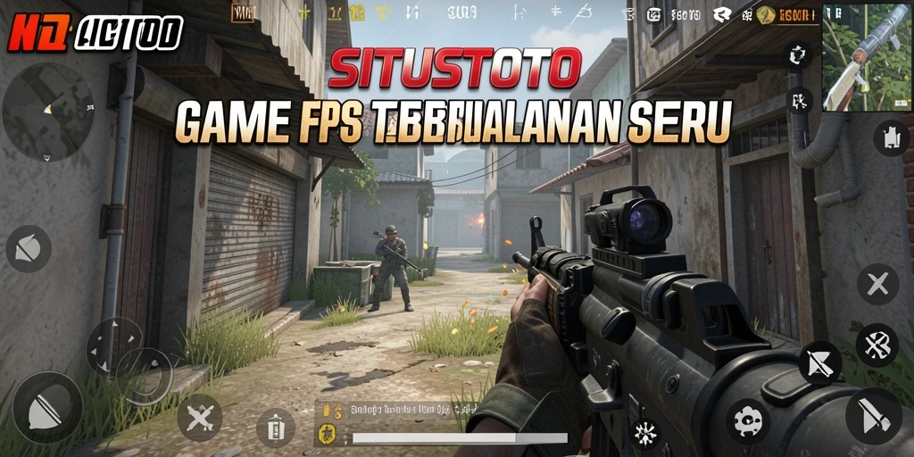 Tampilan gameplay seru dari SITUSTOTO dengan aksi tembak-menembak intens.